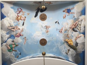 Diego Bormida Artist  Villa Bellissima UTAH Sandy Salt lake city Ceiling hercules soffitto masterpiece dipinto 03aaa   