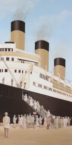 Diego Bormida Artist Queen Elizabeth Cruise line shipsnavi crociera 05