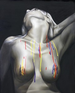 Diego Bormida Oil painting Villa Bellissima Sandy Utah - Monika Sus   