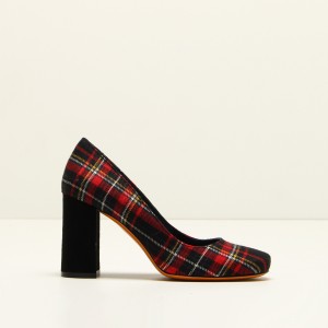 4625_tartan_nero_rosso_01_MICHELE LOPRIORE