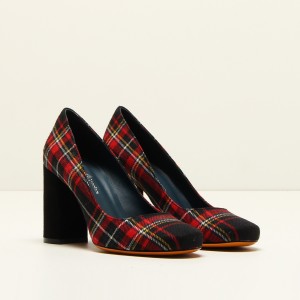 4625_tartan_nero_rosso_02_MICHELE LOPRIORE