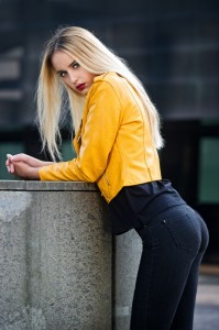 Greta Ray Model - Milan Rock Street 2016 5